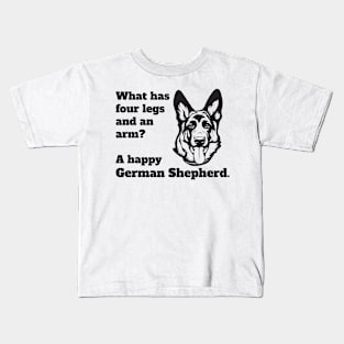 german shepherd Kids T-Shirt